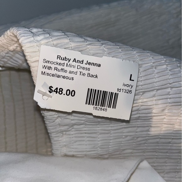 Smocked Mini Dress - Picture 3 of 3